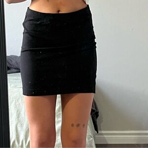 Black Mini Skirt